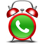 WhatsApp неправильная дата и время