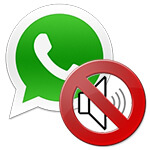 Как отключить звук в WhatsApp