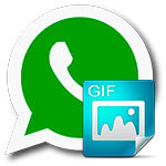 Как отправить gif в WhatsApp